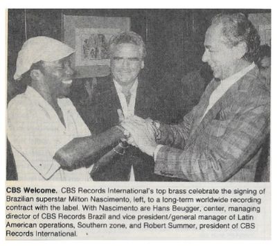 Nascimento, Milton / CBS Welcome. / 1986