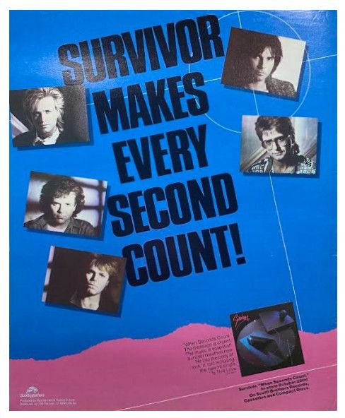 Survivor / When Seconds Count / 1986