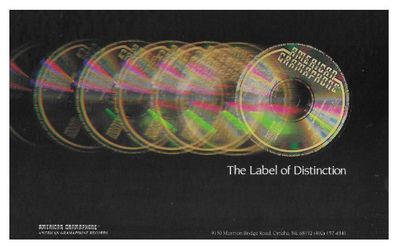 American Gramaphone / The Label of Distinction / 1986