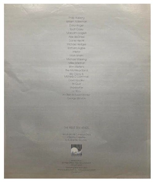 Windham Hill / The First Ten Years / 1986
