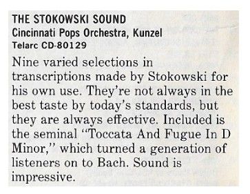 Stokowski, Leopold / The Stokowski Sound / 1986