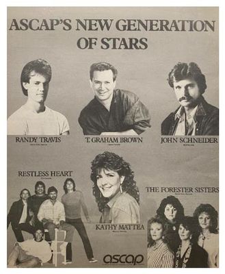 Various Artists / ASCAP's New Generation of Stars / 1986