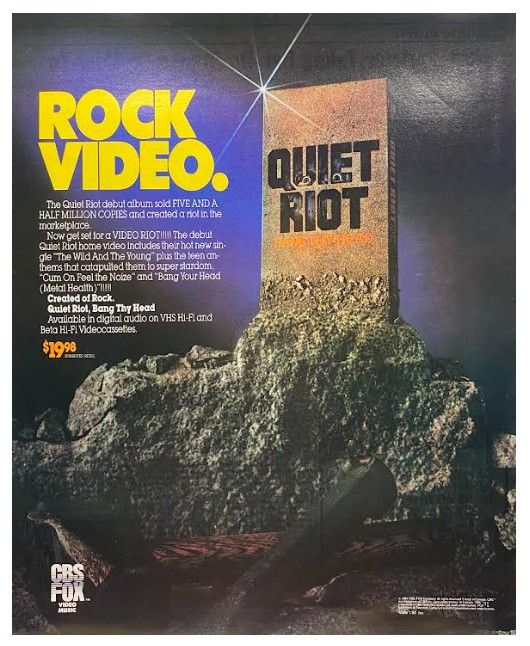 Quiet Riot / Bang Thy Head / 1986