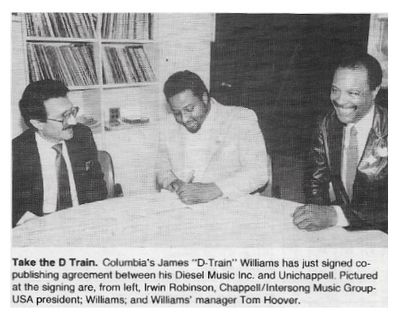 Williams, James "D-Train" / Take the D Train. / 1986