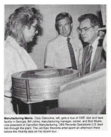 Osbourne, Ozzy / Manufacturing Mania. / 1986