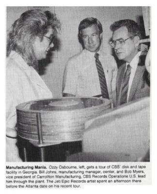 Osbourne, Ozzy / Manufacturing Mania. / 1986