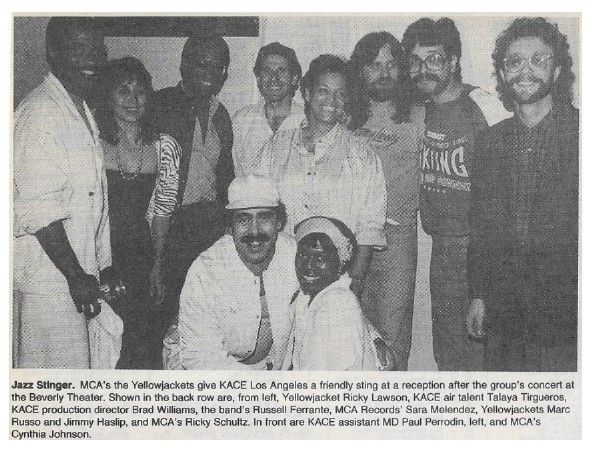 Yellowjackets, The / Jazz Stinger. / 1986