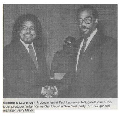Gamble, Kenny / Gamble + Laurence? / 1986