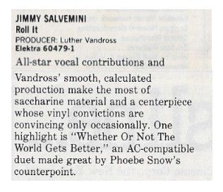 Salvemini, Jimmy / Roll It / 1986