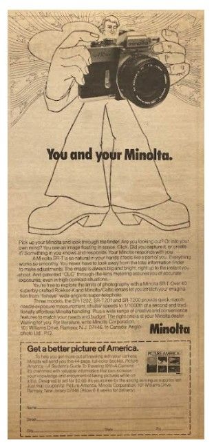 Minolta / You and Your Minolta / 1976