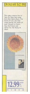 Tears For Fears / Sowing the Seeds / 1990