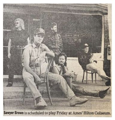 Sawyer Brown / Ames' Hilton Coliseum / 1994
