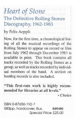 Rolling Stones, The / Heart of Stone / 1993