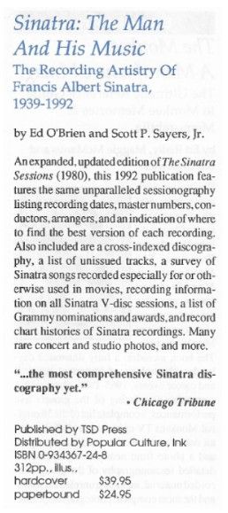Sinatra, Frank / Sinatra: The Man and His Music / 1993