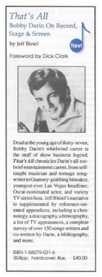 Darin, Bobby / That's All / 1993
