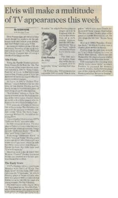 Presley, Elvis / Multitude of TV Appearances / 1994