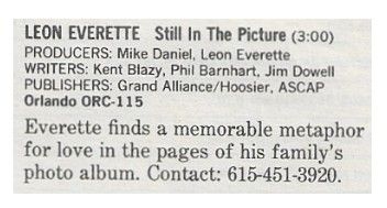 Everette, Leon / Still in the Picture / 1986