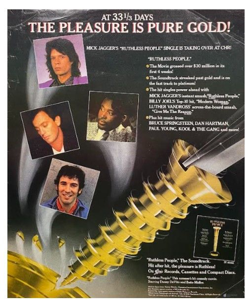 Various Artists / Ruthless People (Soundtrack) / 1986