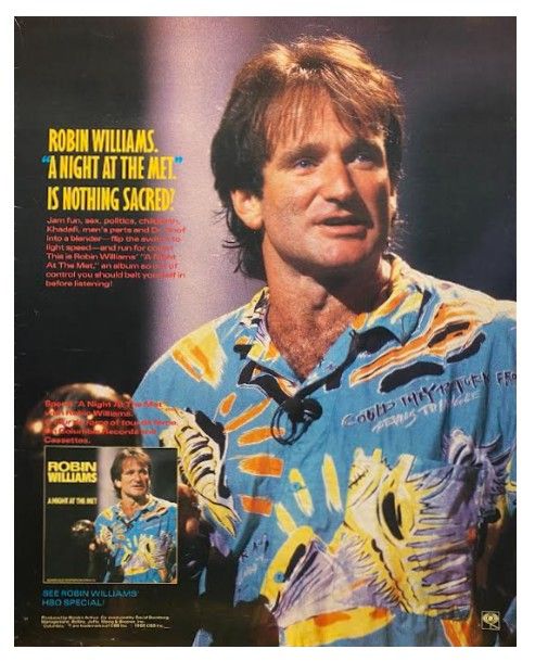 Williams, Robin / A Night at the Met / 1986