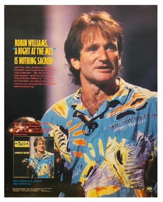 Williams, Robin / A Night at the Met / 1986