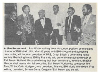 Rice, Tim / Active Retirement. / 1986