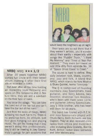 NRBQ / NRBQ / 2000