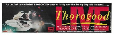 Thorogood, George / Live / 1986