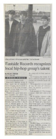 J Trey / Eastside Records Recognizes Local Hip-Hop Group's Talent / 2003