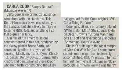 Cook, Carla / Simply Natural / 2002