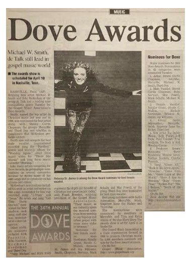 St. James, Rebecca / Dove Awards / 2003