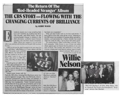Nelson, Willie / The CBS Story--Flowing with the Changing Currents of Brilliance / 1986