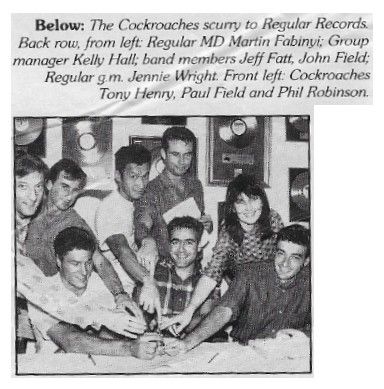 Cockroaches, The / The Cockroaches Scurry to Regular Records / 1986