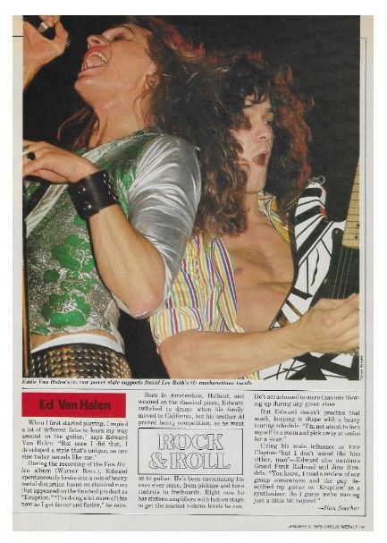 Van Halen / Ed Van Halen / 1979