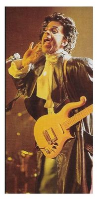 Prince / Calling Out to Crowd--Wearing Glasses / 1988