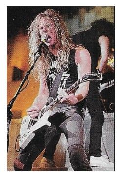 Metallica / James Hetfield On Stage / 1988