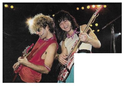 Van Halen / Sammy Hagar + Eddie Van Halen On Stage / 1988