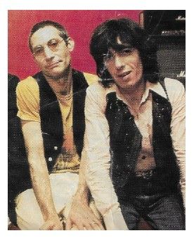 Rolling Stones, The / Charlie Watts + Bill Wyman Sitting / 1978