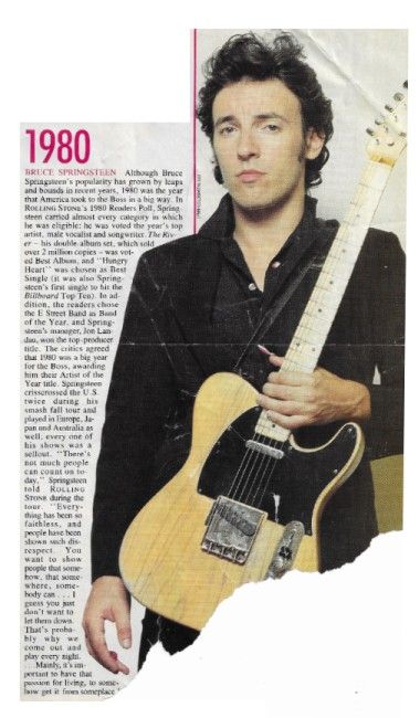 Springsteen, Bruce / Photo and Story / 1986