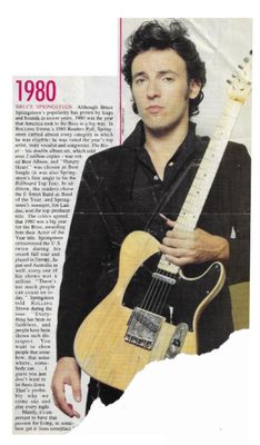 Springsteen, Bruce / Photo and Story / 1986