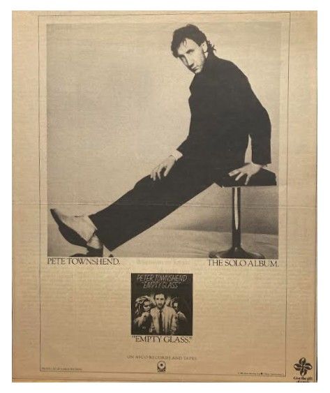 Townshend, Pete / Empty Glass / 1980
