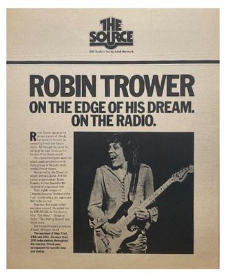 Trower, Robin / On the Edge of His Dream. On the Radio. / 1980