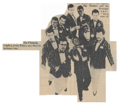 Chanels, The / Group Photo / 1980