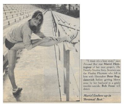Hemingway, Mariel / Mariel Limbers Up in 'Personal Best' / 1982