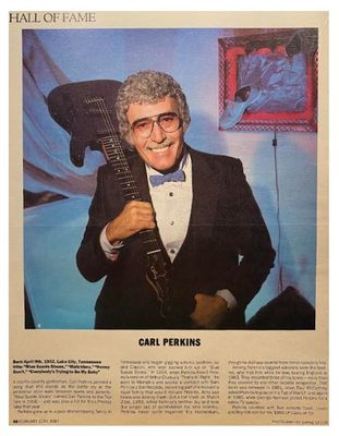 Perkins, Carl / Hall of Fame / 1987