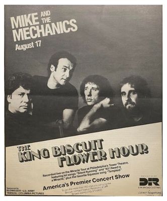 Mike + The Mechanics / The King Biscuit Flower Hour / 1986