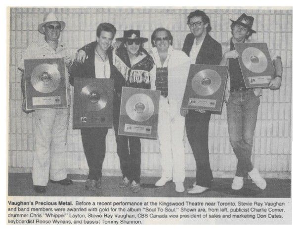 Vaughan, Stevie Ray / Vaughan's Precious Metal. / 1986