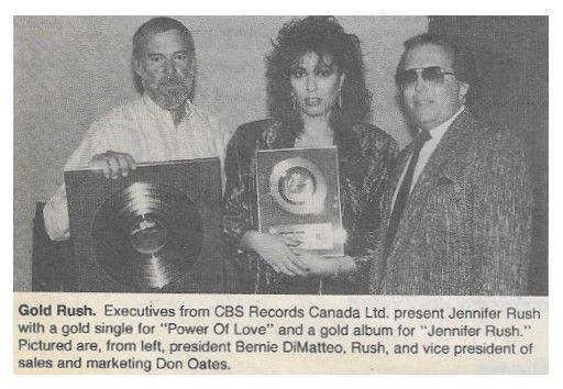 Rush, Jennifer / Gold Rush. / 1986