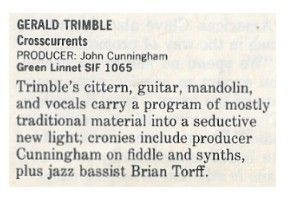 Trimble, Gerald / Crosscurrents / 1986