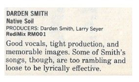 Smith, Darden / Native Soil / 1986