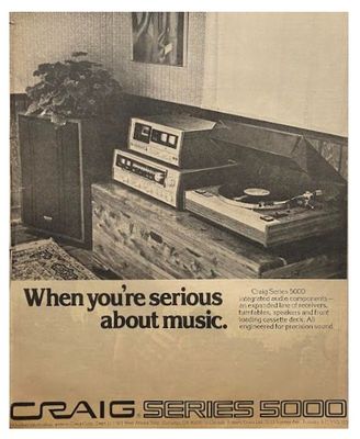 Craig / Series 5000 / 1976